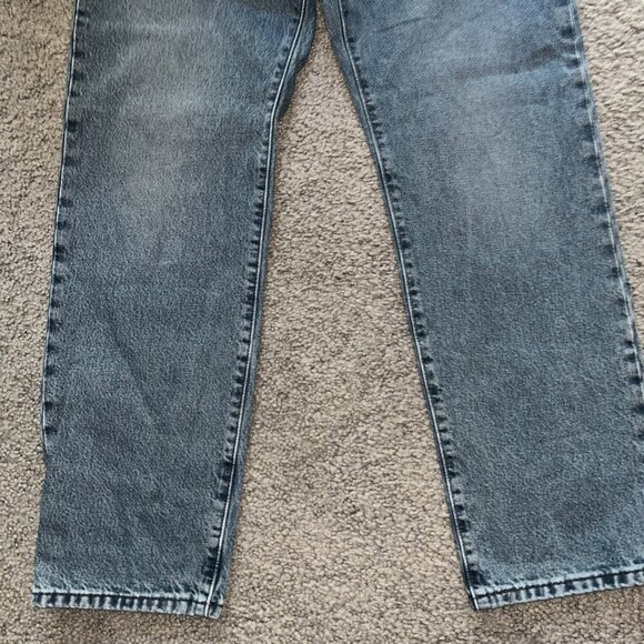 LEVI'S BIG E 501 90's BLUE JEANS - MEDIUM WASH -PREMIUM DENIM - EUC -  W 27 L 29 - Picture 3 of 12